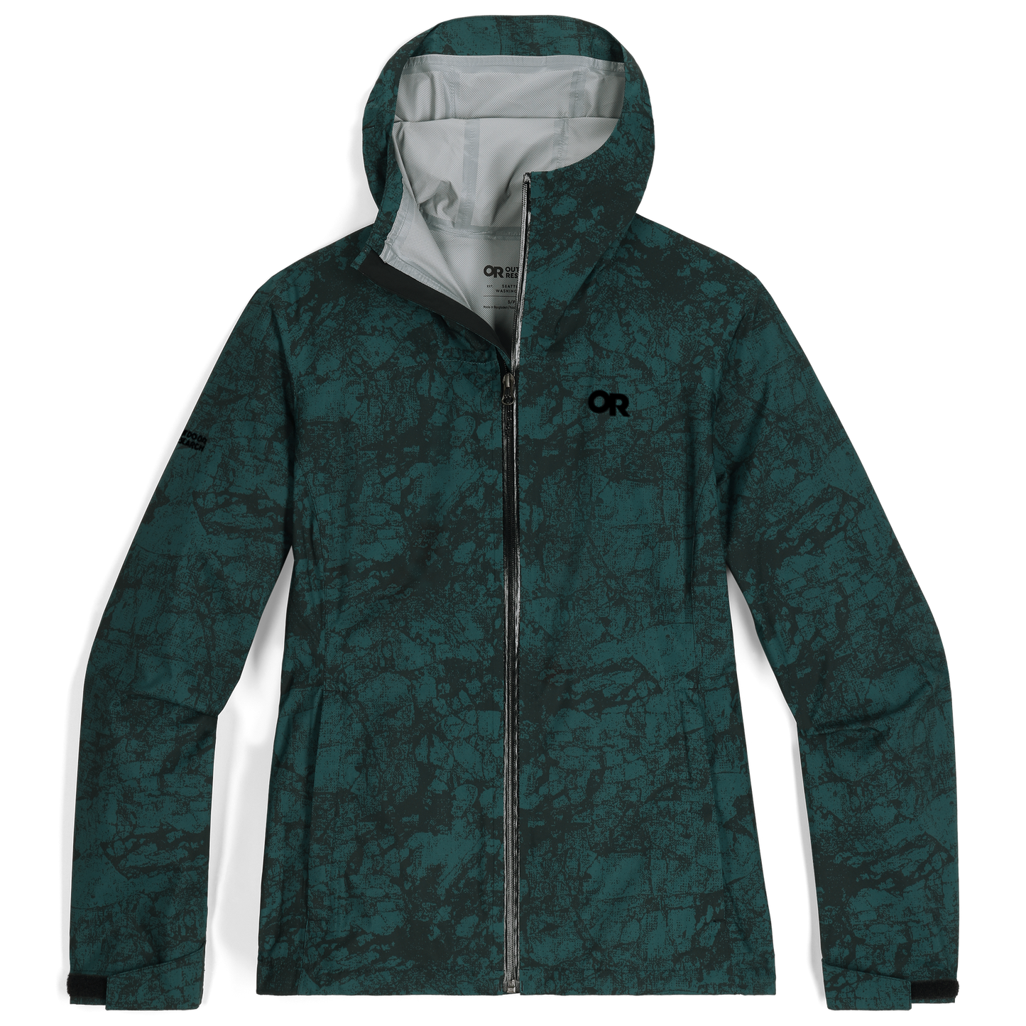 OR Stratoburst RainJacket Fir Women