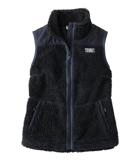 LLBean's Sherpa Fleece Vest Women's