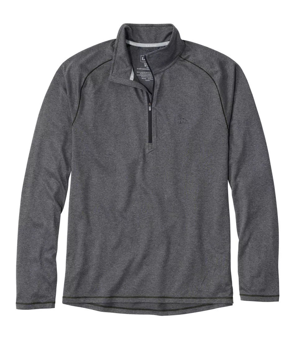LLBean Access Trail Light Quarter-Zip Men