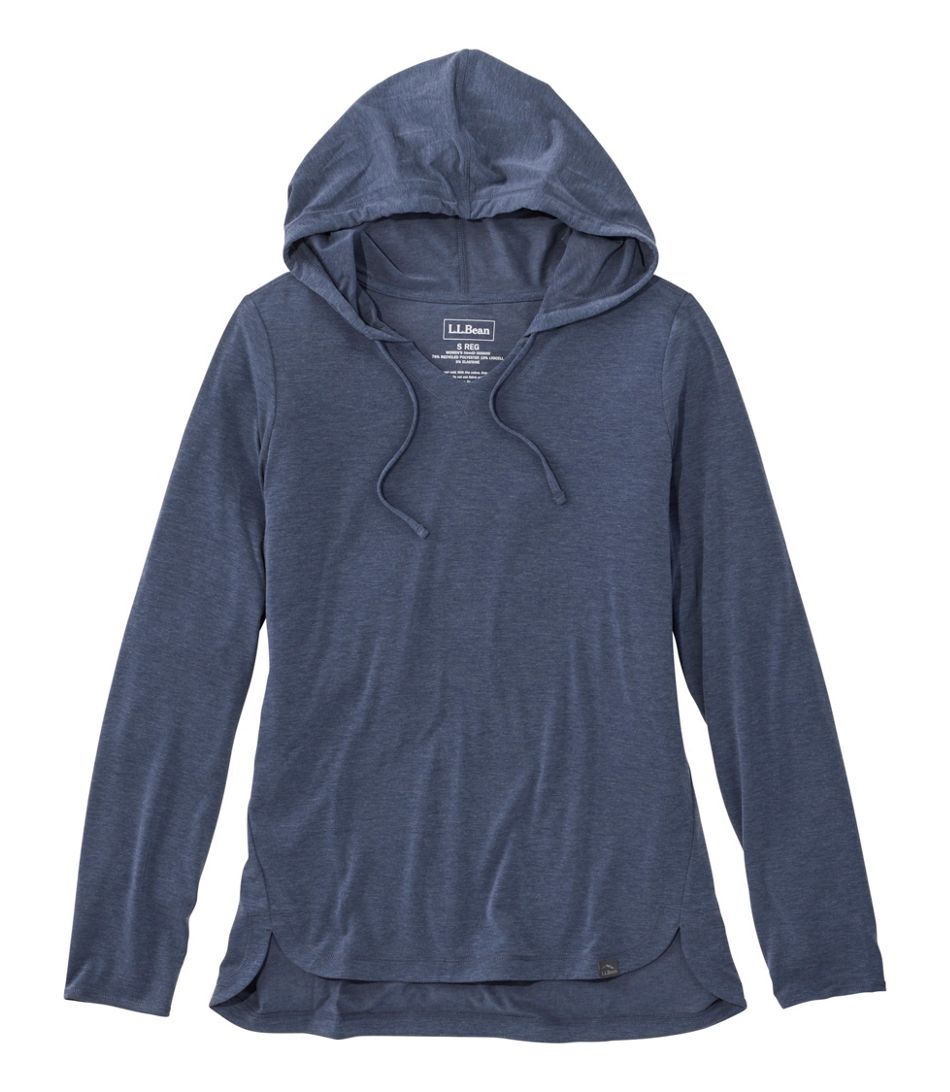 LLBean SunSmart Hoodie Long Sleeve Women