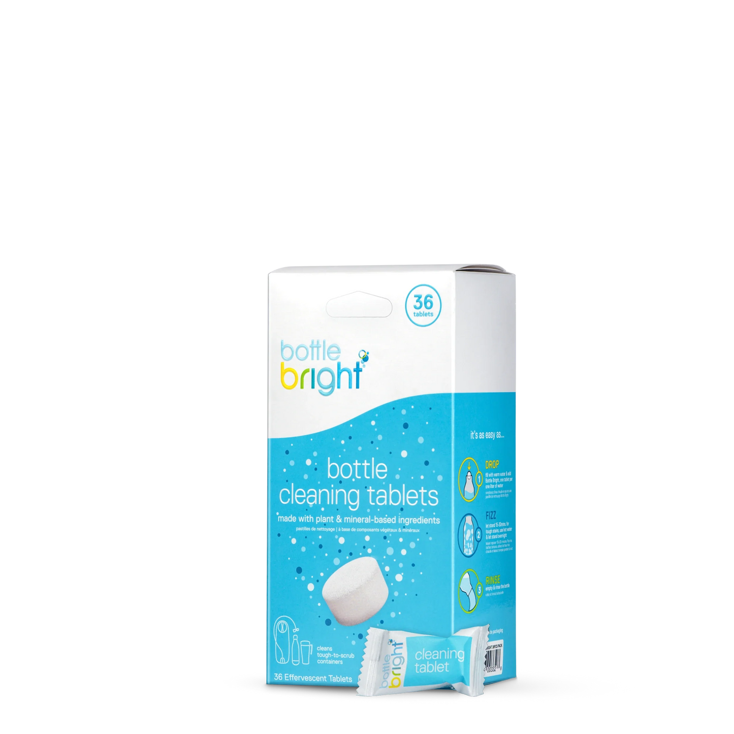 HydraPak Bottle Bright® Cleaning Tablets (12 Tablets)