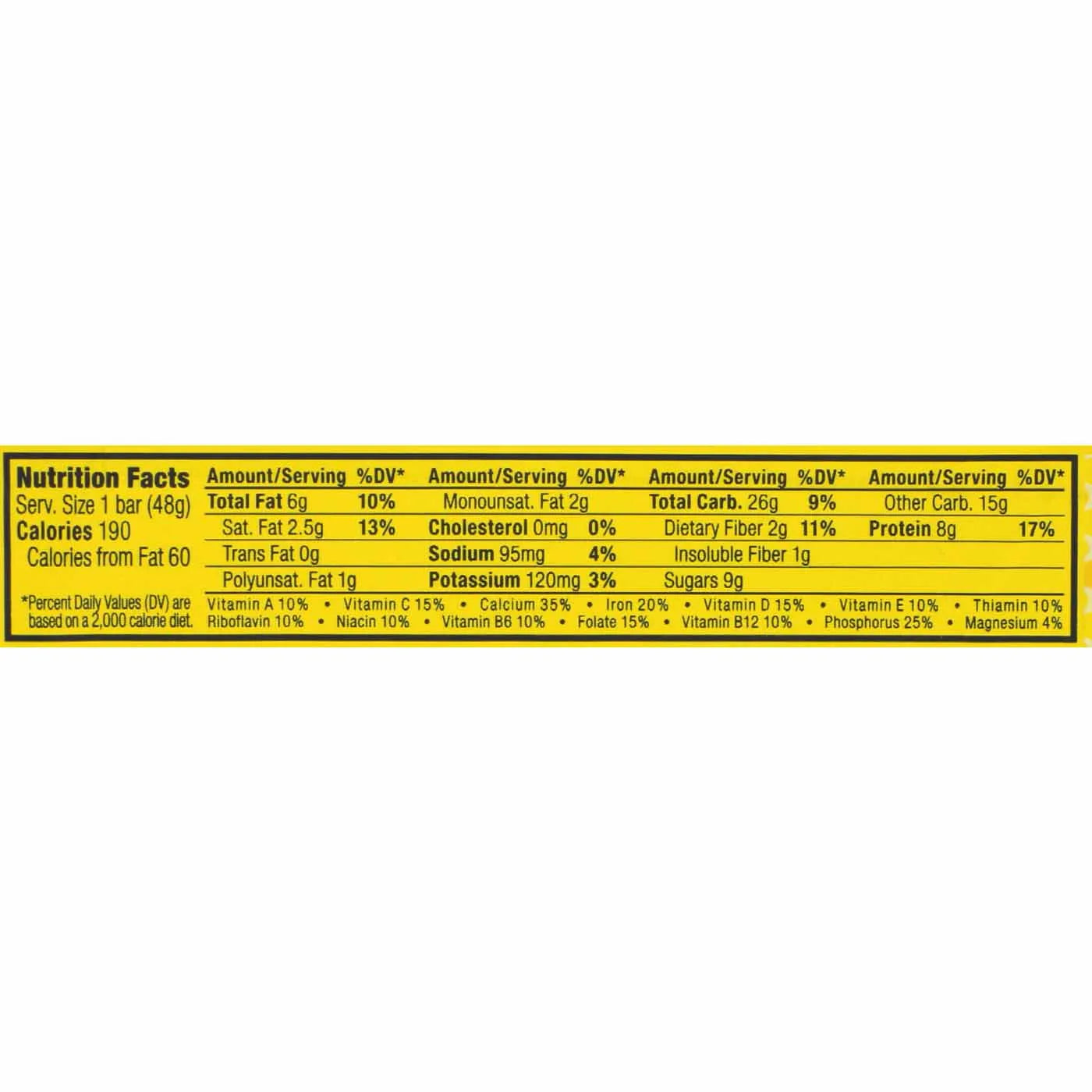 LUNA - LemonZest - Whole Nutrition Bars