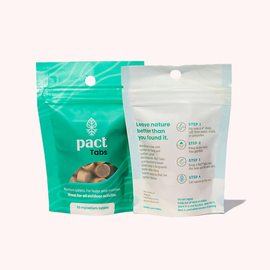 PACT Bathroom Bio Tabs (60 Pack)