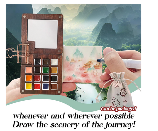 Watercolor Paint Set
