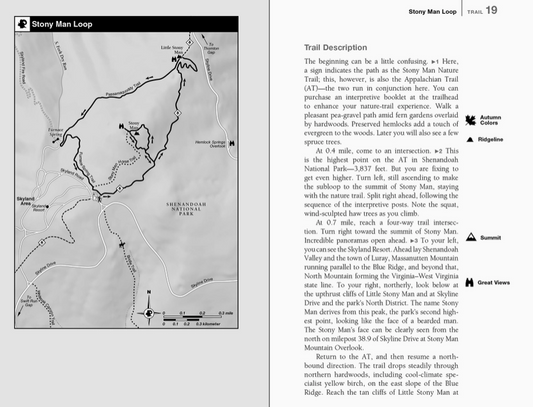 Top Trails: Shenandoah National Park 2e