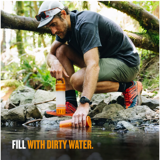 GRAYL 16.9oz UltraPress® Purifier Bottle Mojave Redrock