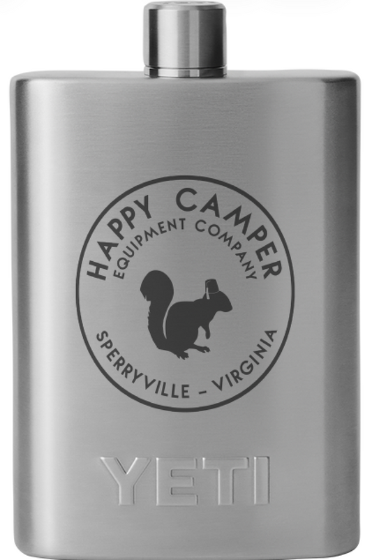 YETI Flask Custom Black