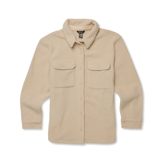 Cameta Shacket - Women's L Cream
