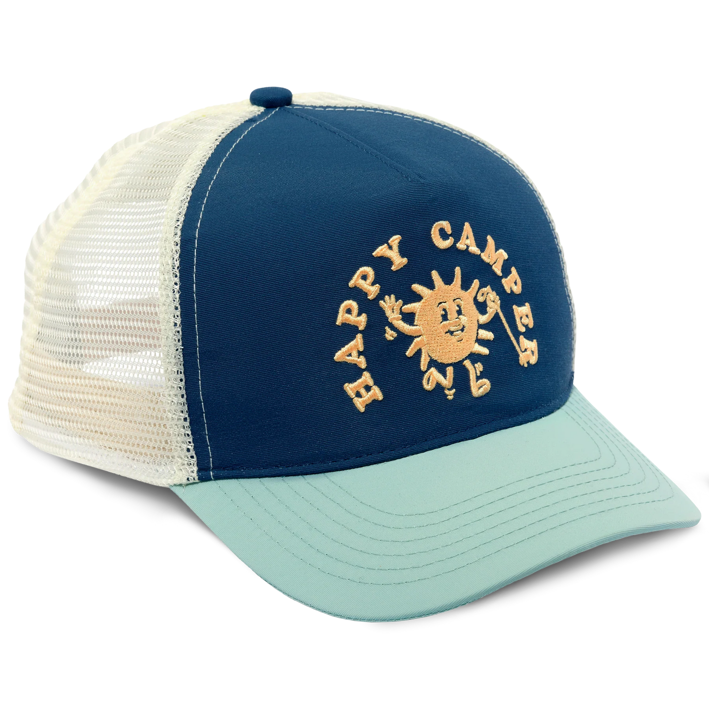 Happy Camper Youth Trucker Hat