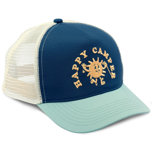 Happy Camper Youth Trucker Hat