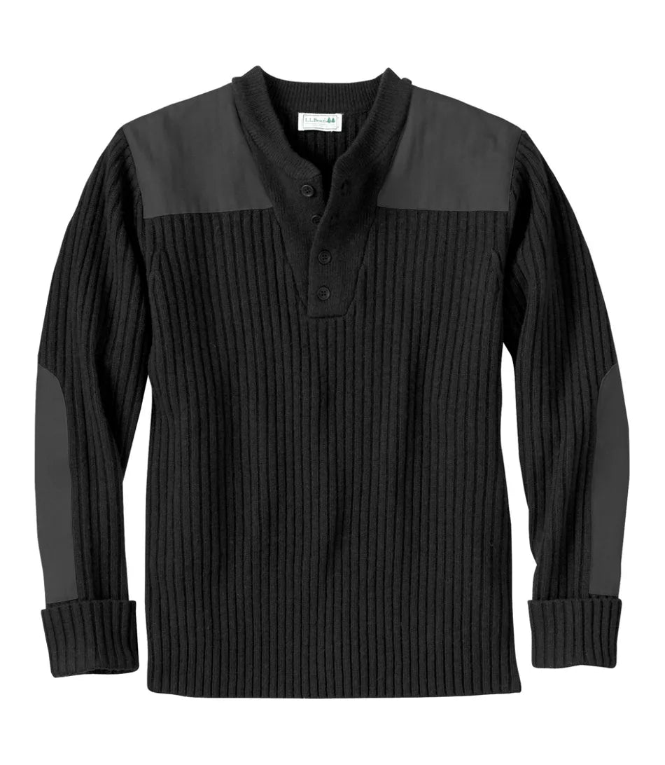 LLBean Commando Sweater, Henley