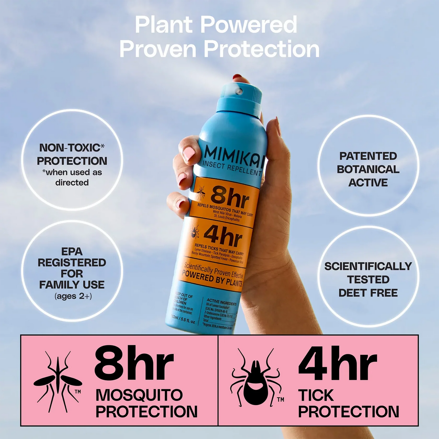 Mimikai Mosquito & Tick Bug Spray