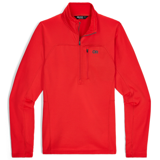 OR Vigor Grid Fleece Half Zip Men