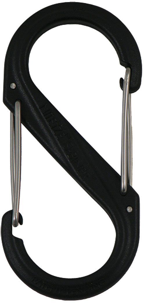 S-BINER Plastic Black