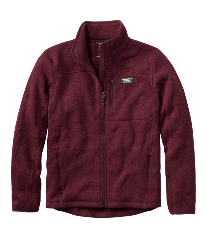 LLBean's Sweater Fleece Full Zip Men