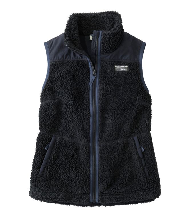 LLBean's Sherpa Fleece Vest Women's