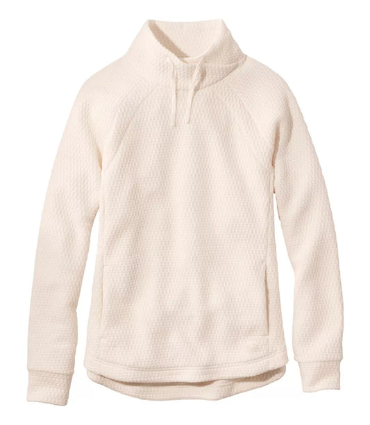 LLBean Ridgeknit Pullover, Quarter-Zip Women