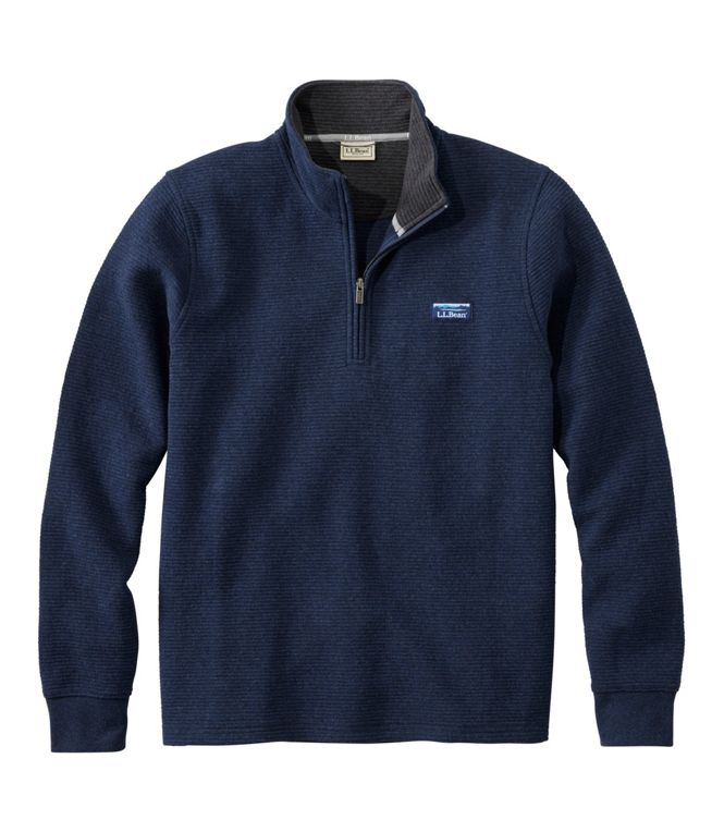 Lakewashed Double-Knit Quarter-Zip Men's