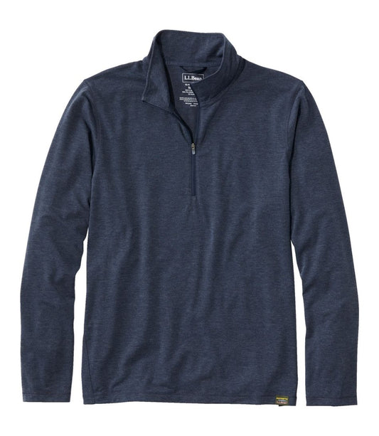 LLBean SunSmart® Tee, Long-Sleeve Quarter-Zip