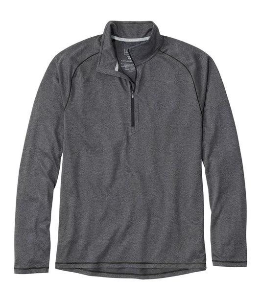 LLBean Access Trail Light Quarter-Zip Men