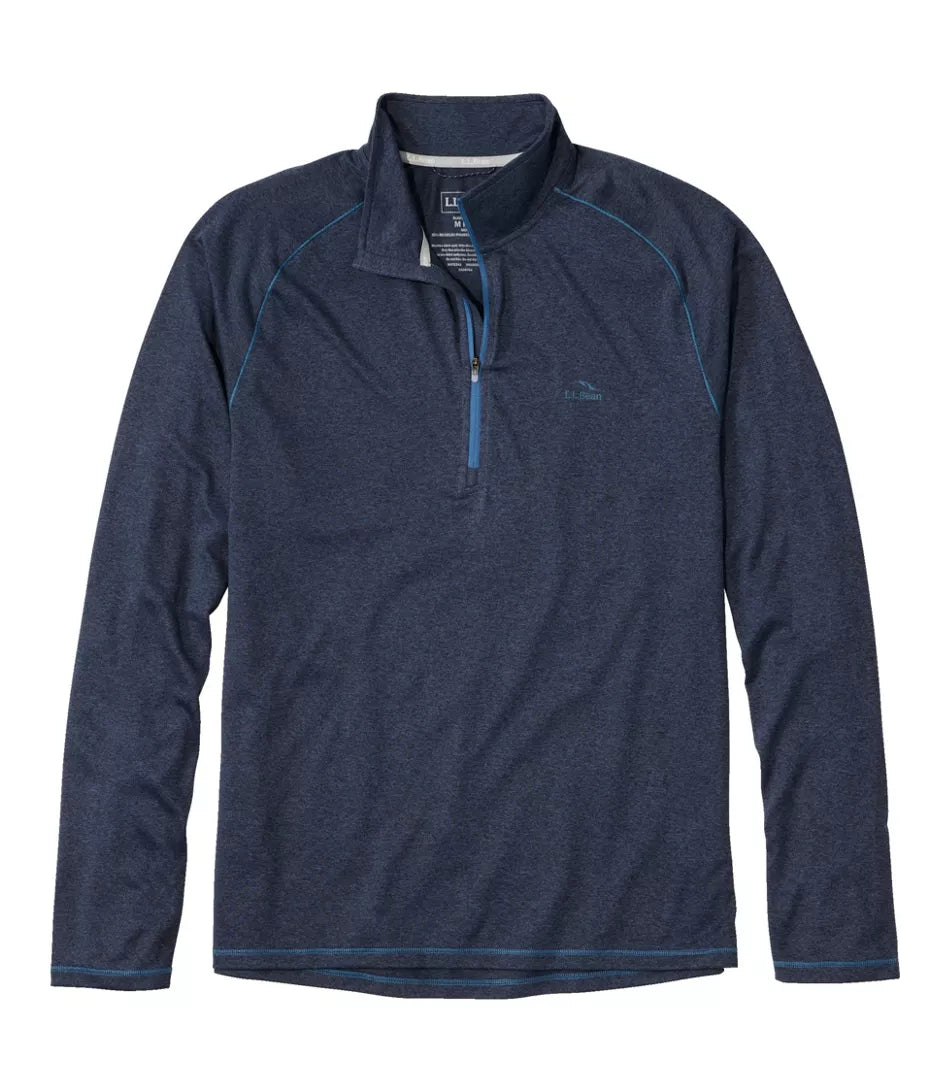 LLBean Access Trail Light Quarter-Zip Men