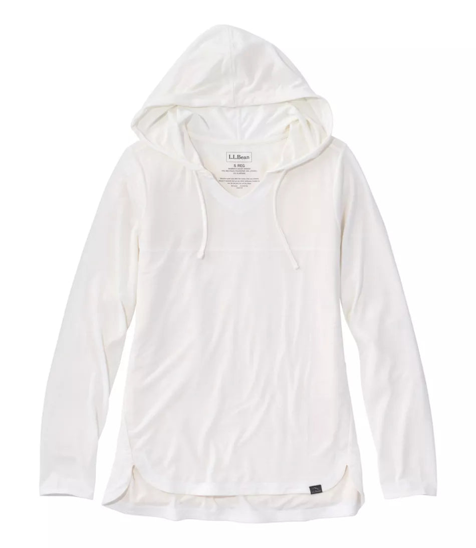 LLBean SunSmart Hoodie Long Sleeve Women