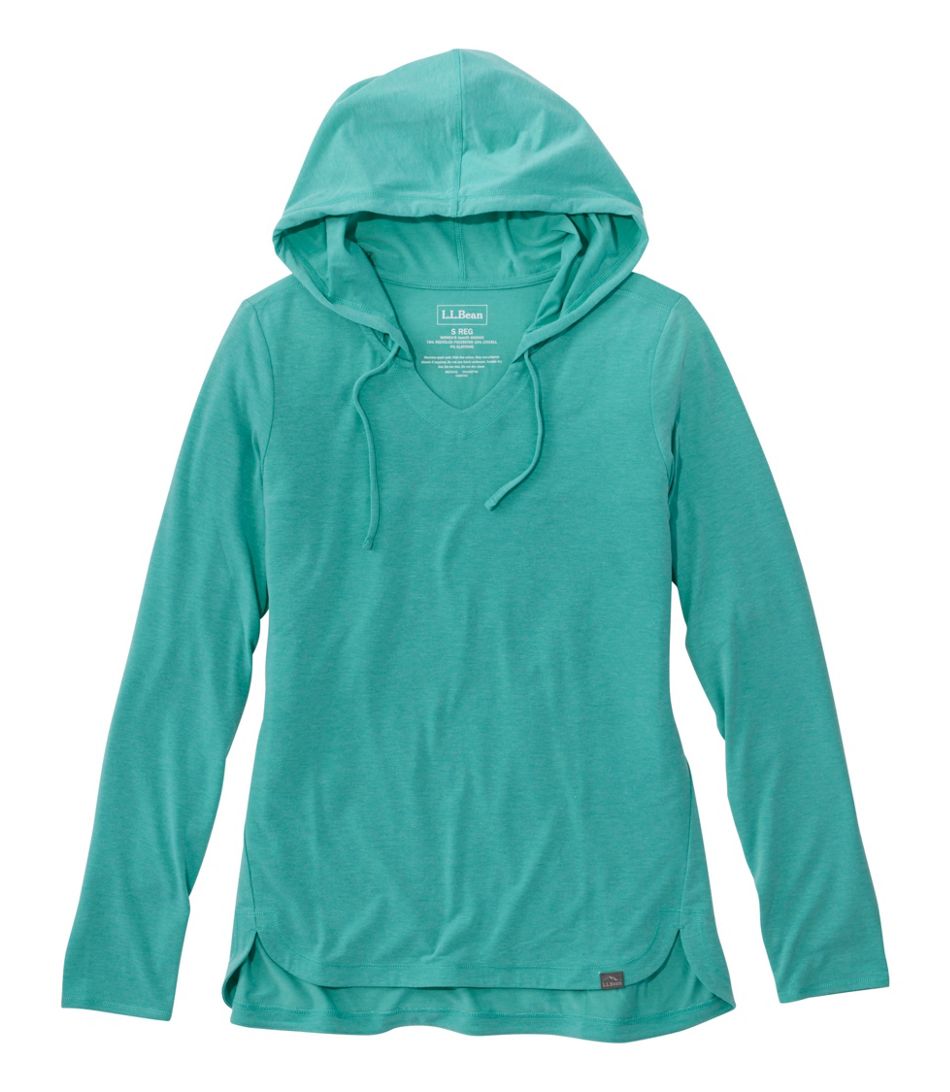 LLBean SunSmart Hoodie Long Sleeve Women