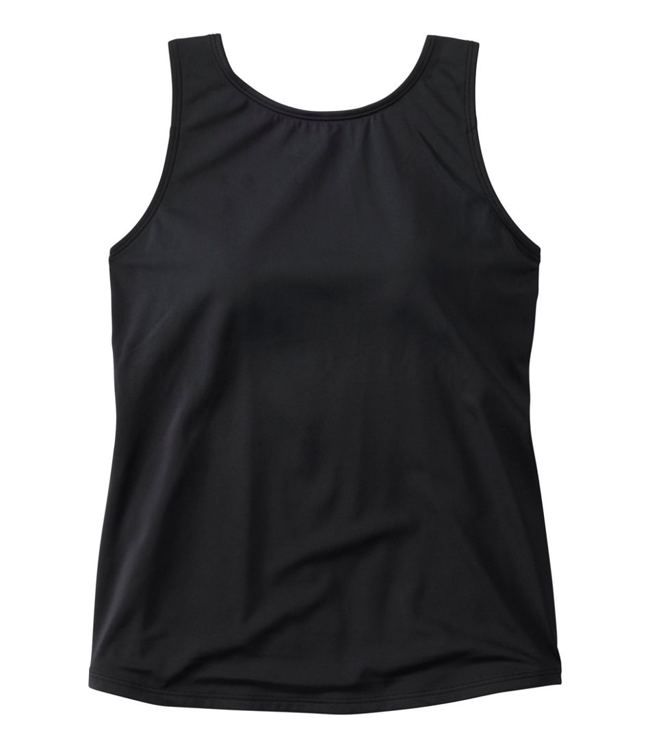 LLBean Highneck Tankini Swim Top Women