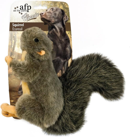 ALL FOR PAWS Classic Squirrel Pet Toys