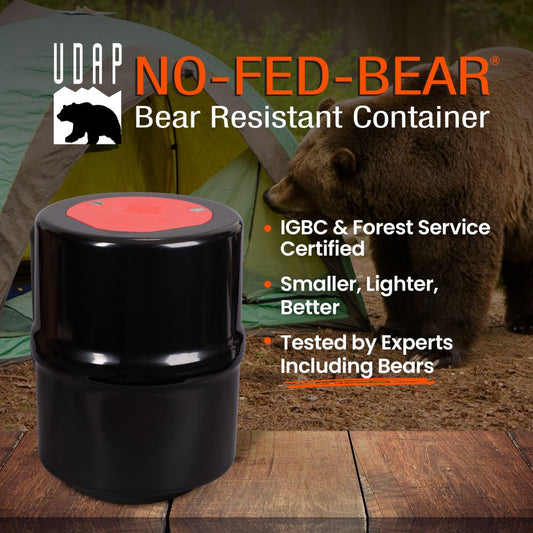 UDAP NO-FED-BEAR™ (Bear Proof Food Canister)