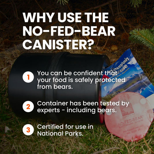UDAP NO-FED-BEAR™ (Bear Proof Food Canister)