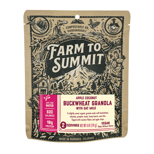 Buckwheat Granola with Oat Milk