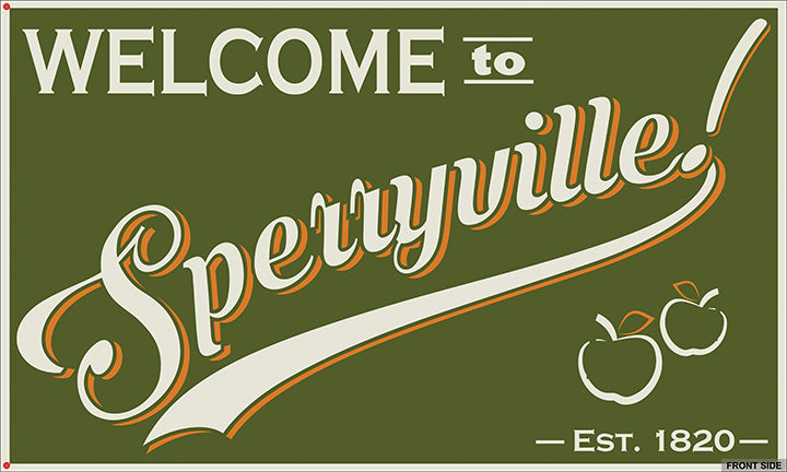 Sperryville Flag One Sided