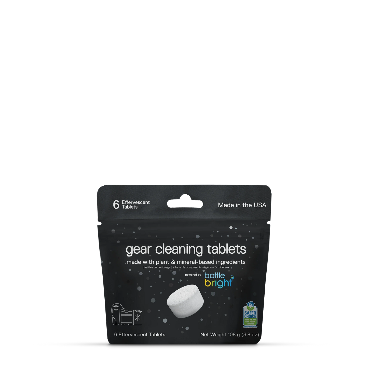 HydraPak Gear Cleaning Tablets (6 Tablets)
