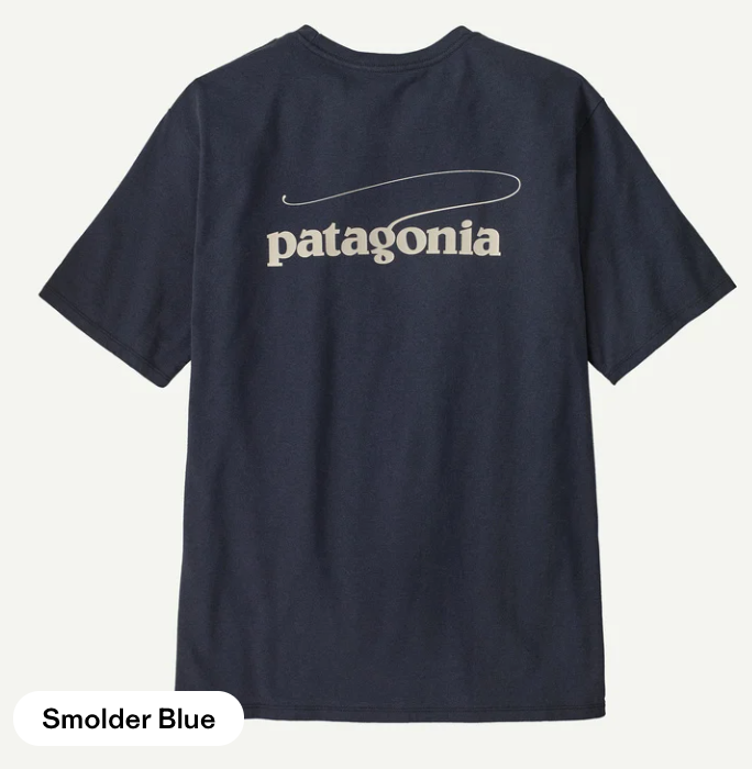 Patagonia Casting Logo Responsibili-Tee®