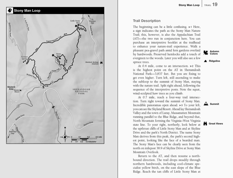 Top Trails: Shenandoah National Park 2e