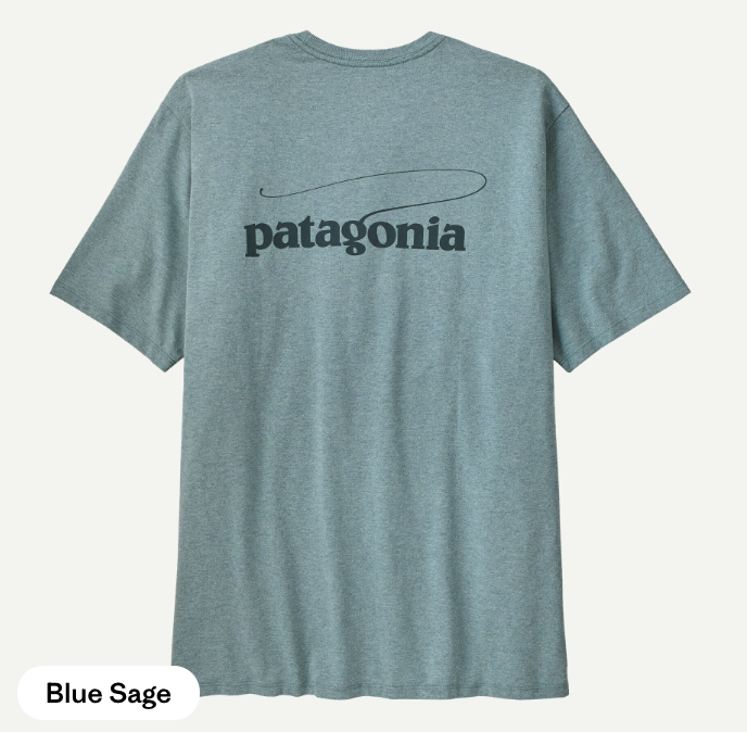 Patagonia Casting Logo Responsibili-Tee®