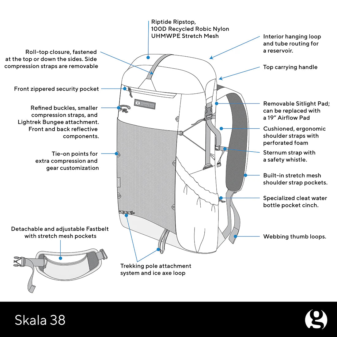 Skala 38 Ultralight Backpack