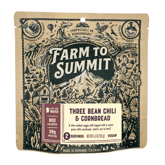 Three Bean Chili & Cornbread