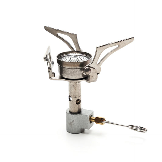 Titanium backpacking stove